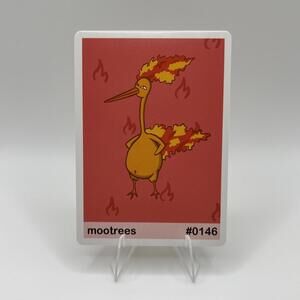 Mootrees (Moltres) #0146 - Gen 1 Pookiemoot Fan Art - Pokemon